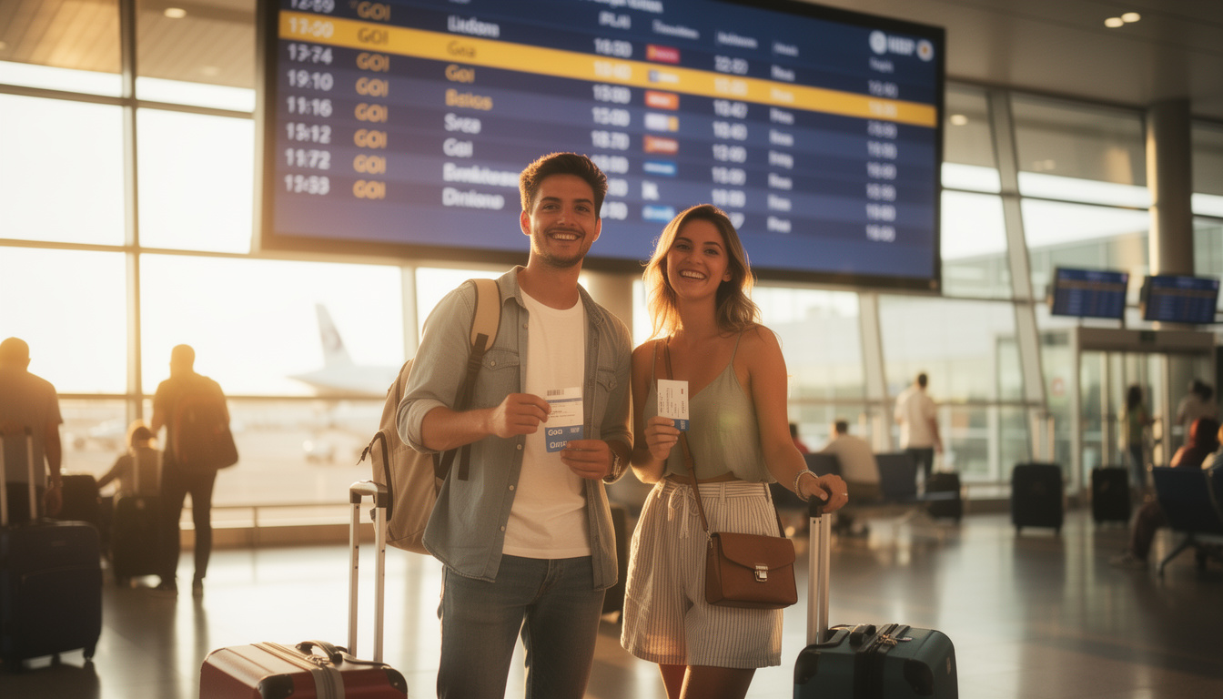 First time flying to Goa