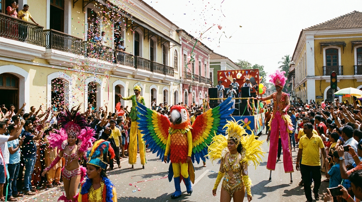 Goa Carnival parade