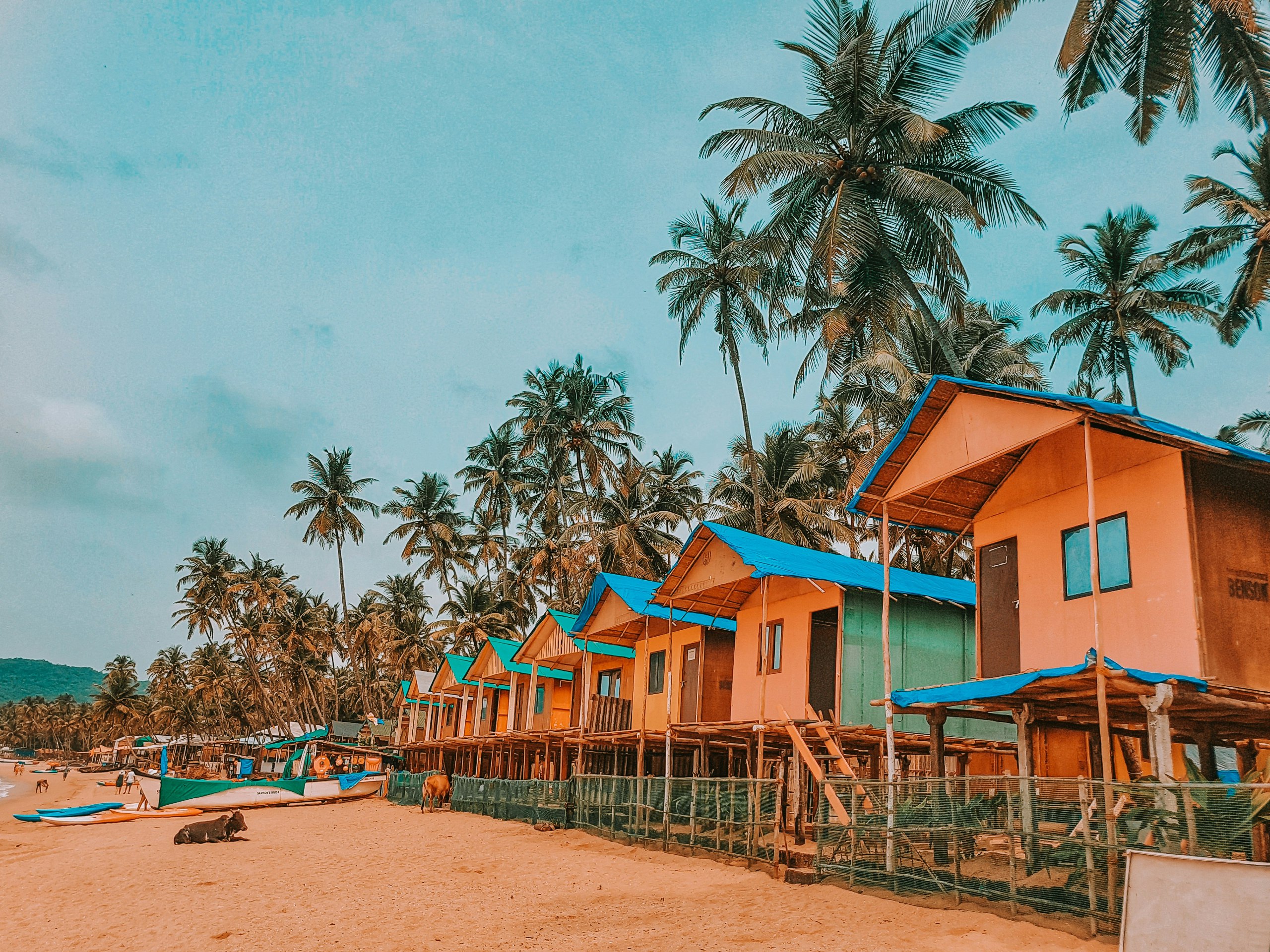 Palolem Beach huts